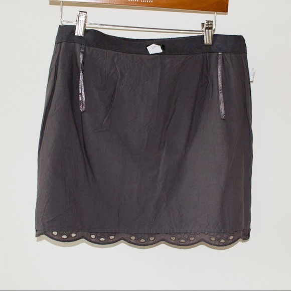 J. Crew Cotton Eyelet Mini Skirt - Picture 3 of 8